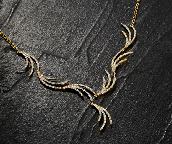 Frieda Yellow Gold Necklace
