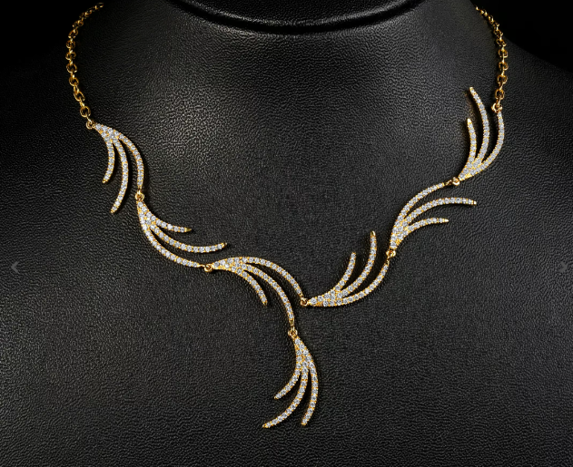 Frieda Yellow Gold Necklace